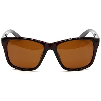 Ochelari de soare unisex cu lentile polarizate, Wayfarer 6028-2 Maro Ochelari de soare unisex cu lentile polarizate, Wayfarer 6028-2 Maro