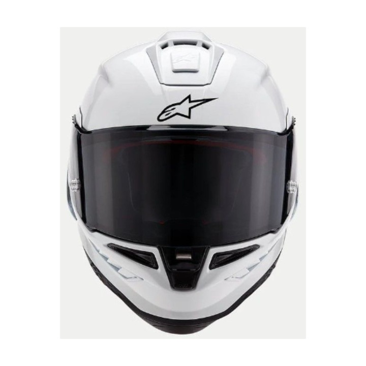 Casca moto ALPINESTARS Supertech R10 White/Flat Black, L