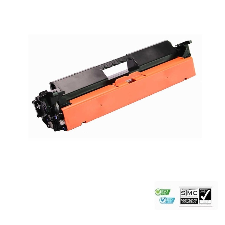 Cartus toner compatibil 17A CF217A negru black, 1600 pagini, pentru HP LASERJET PRO M102A, LASERJET PRO M102W, M130A, M130FN, M130FW, M130NW, LASERJET PRO M132, CANON I-SENSYS LBP-112, I-SENSYS LBP-113W MF112 MF113W