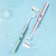 Periuta de dinti verticala S, curatare profunda, bristles moi, 18.9x3cm, set de 1 buc.