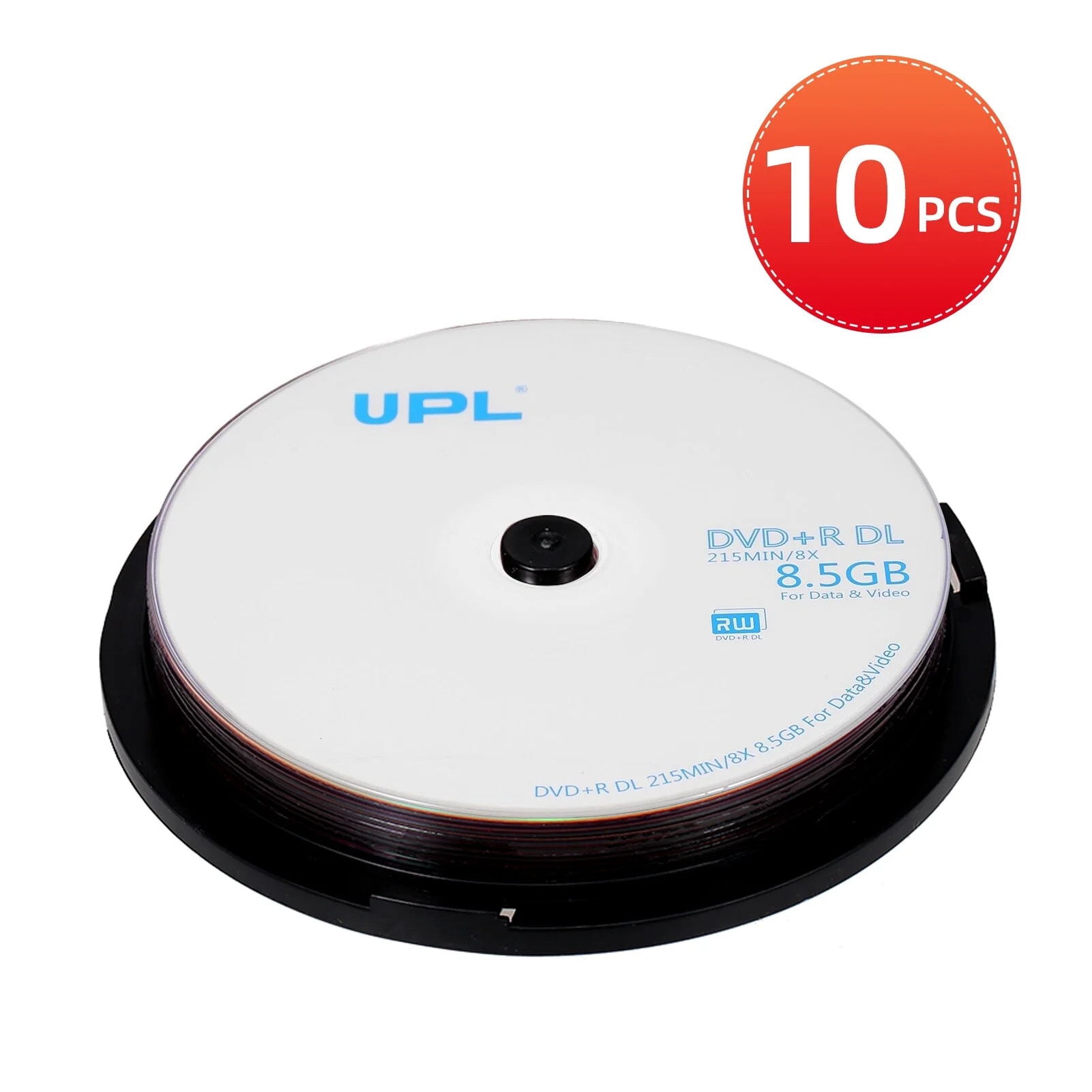 Set 10 discuri DVD+R DL 8.5GB, portocalii, 8X - eMAG.ro