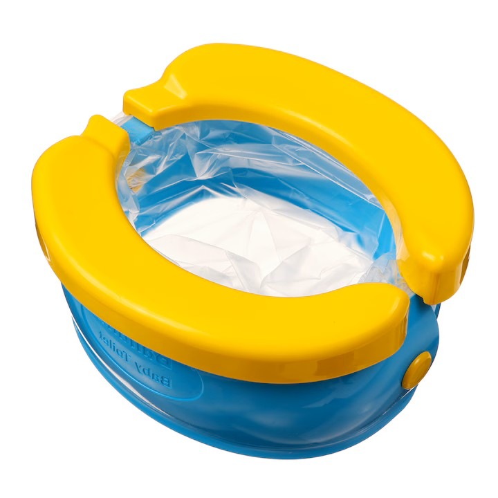 Olita Pliabila, Portabila, GHEMOTOC®, 10 pungi de unica folosinta, albastra