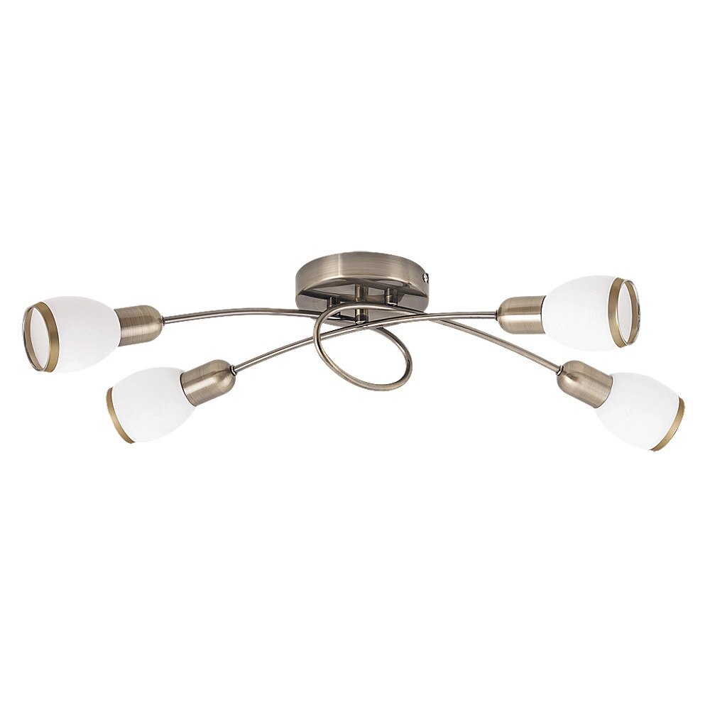Lustra plafon 4x40w Elite 5973 , bronz, Rabalux