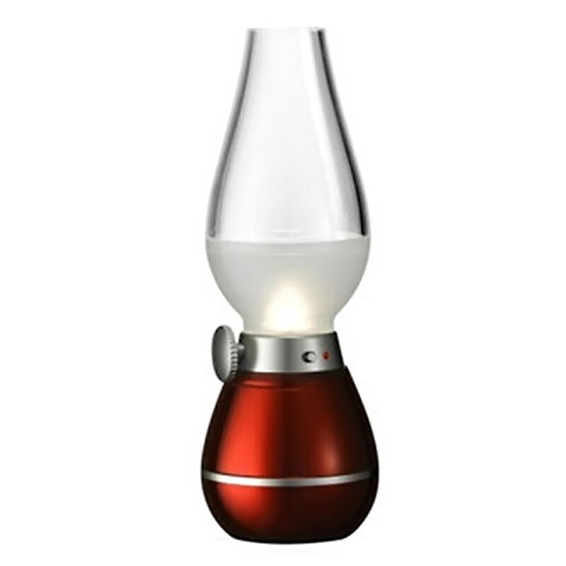 Felinar LED cu stingere prin suflare Retro Red