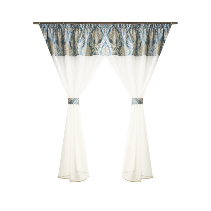 Perdea Velaria voal alb, 275x160 cm