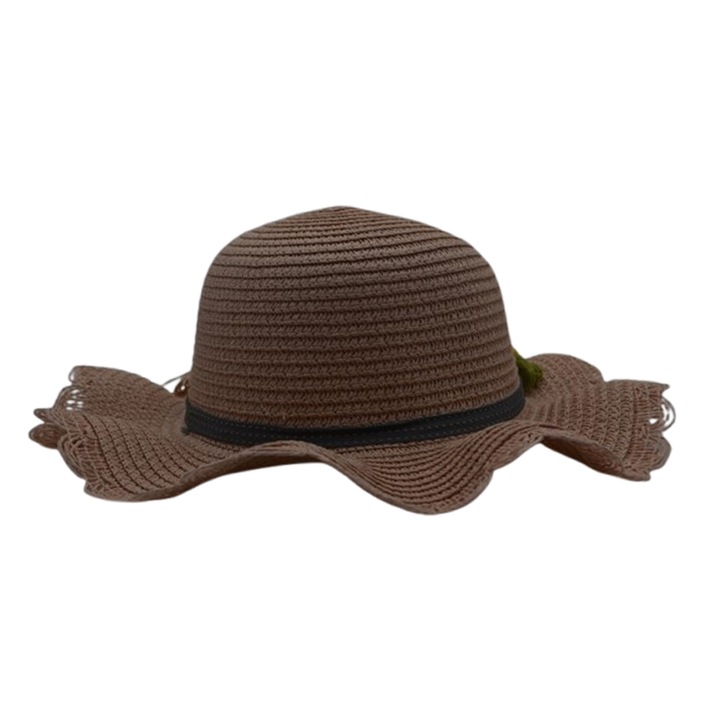 Mini Junior Lányka Sapka, PL2306B, Bézs 50-52 CM