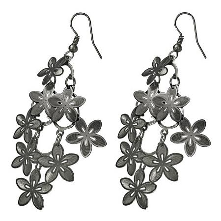 Cercei lungi cu floricele - BeSpecial