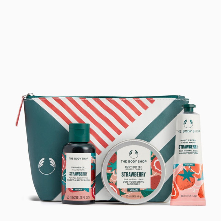 Set Mini Cadou Strawberry, The Body Shop