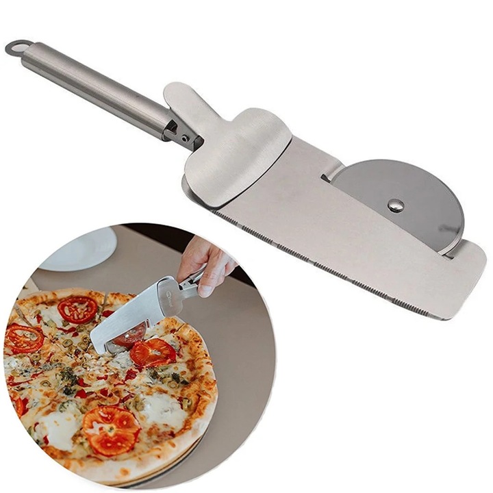 Feliator pizza multifunctional YANYXR inox 28x9cm