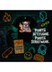 Tricou caine bulldog englez cocktail portocala pahar vara, Barbat, 100% bumbac, Cri-Flo, Culoare Negru, Marime L