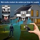Camera de supraveghere tripla MaGeCa cu panou solar, Cartela SIM, 4G, 18MP Full HD, 3 zone supravegheate simultan, Comunicare bidirectionala, Detectarea miscarii, Vedere nocturna, Rezistanta la apa IP66, Stocare card SD/Cloud, Card 64 GB cadou