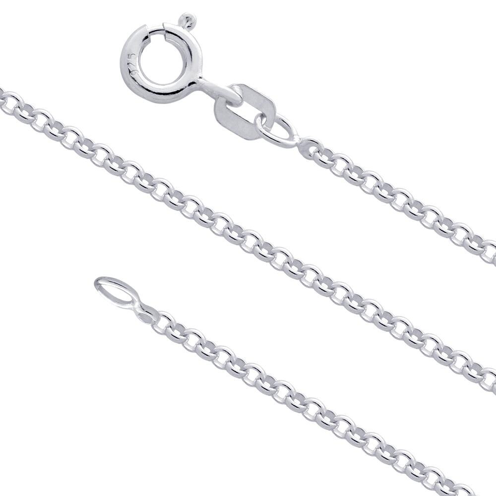 Lant BeSpecial, LSX0102, Argint, Lungime 55 cm