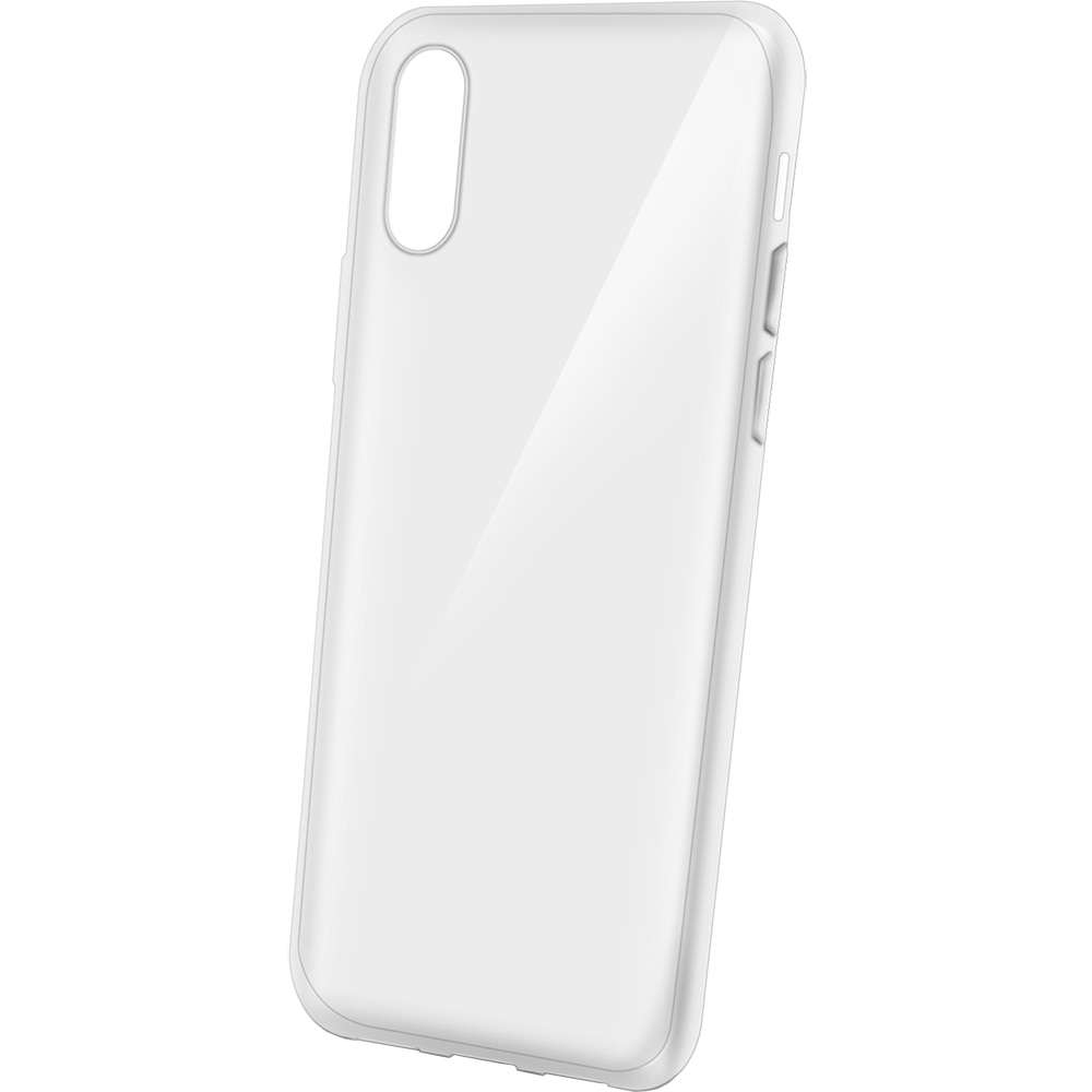Husa de protectie Celly TPU pentru Apple iPhone X, Alb