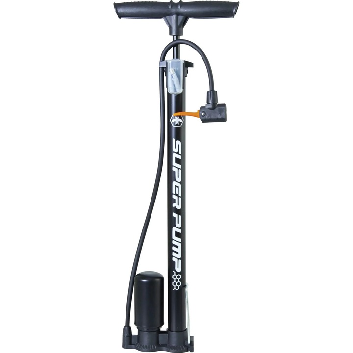 Pompa de umflat AMILA Typou T Super Pump, 30x15cm, culoare neagra