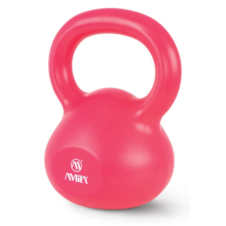 Kettlebell Amila Plastic Series 8Kg, exterior plastic