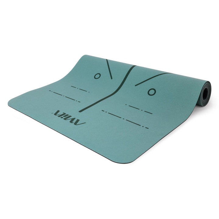 Saltea antrenament AMILA, stroma gymnasticesc yoga, 4mm, verde