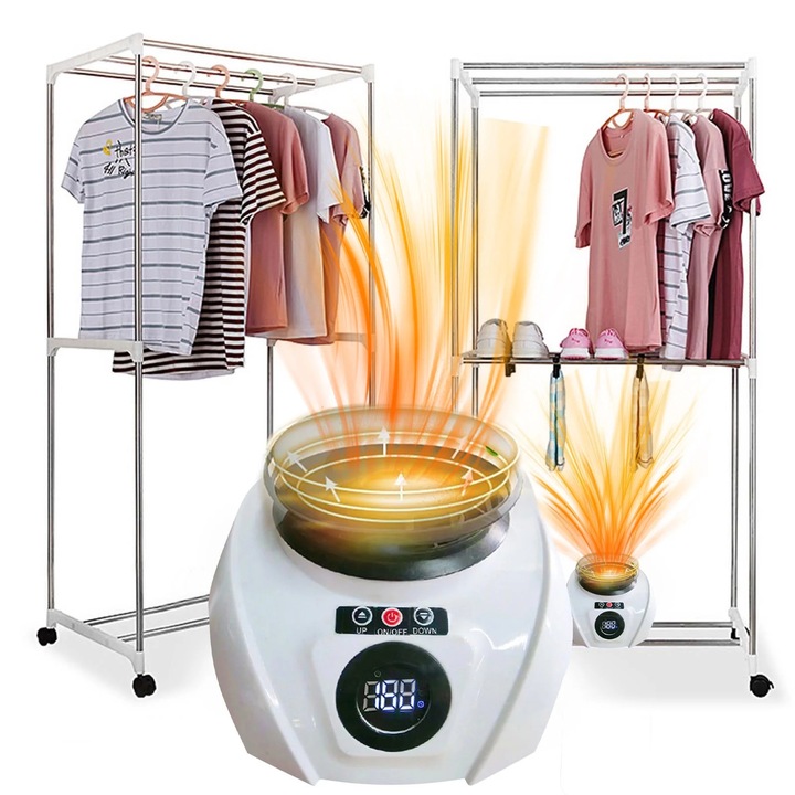 YANYXR ruhaszárító, csendes szárítás, sterilizálás, fehér, 110V 1200W