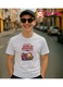 Tricou barbat somnul este superputerea mea, Alb