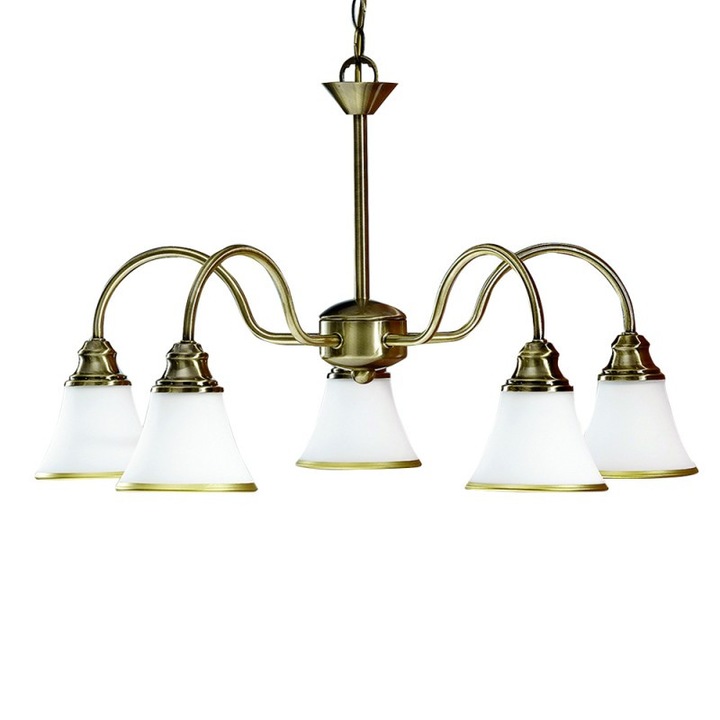 Candelabru vintage LU 1700/5 Patina, Rustic 2, 5 x E14, Orion Lighting Austria