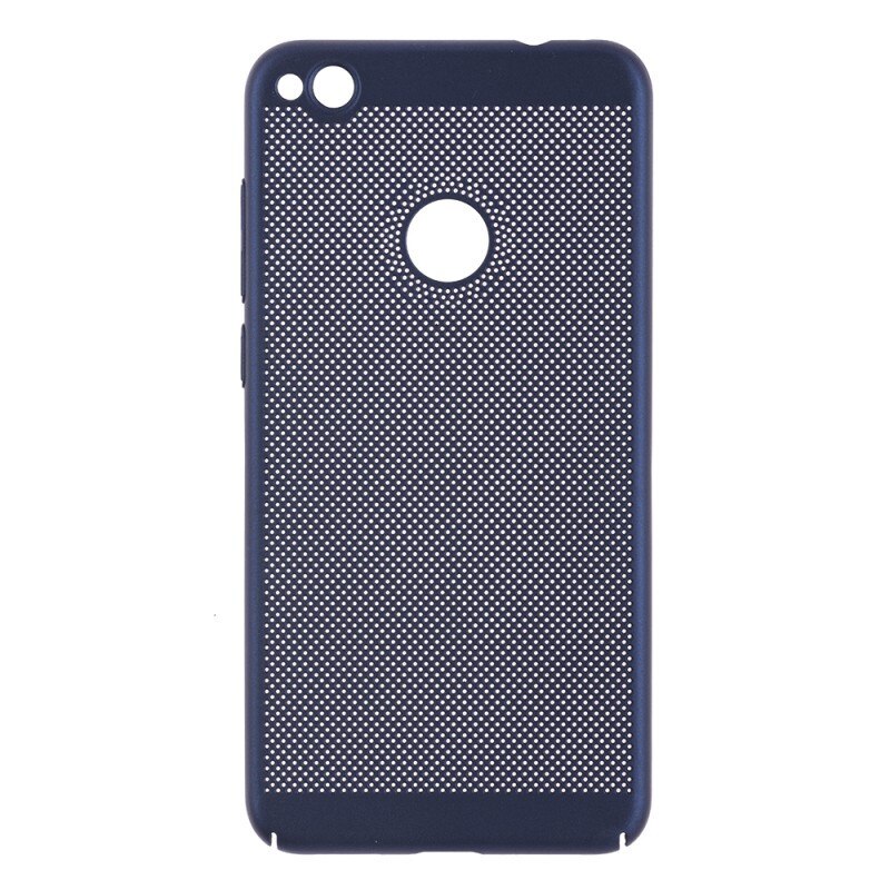 Husa spate EuroCELL Air cu perforatii pentru Huawei P8 Lite 2017, albastru