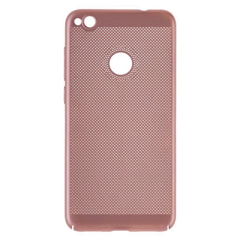 Husa spate EuroCELL Air cu perforatii pentru Huawei P8 Lite 2017, roz