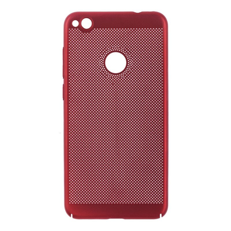 Husa spate EuroCELL Air cu perforatii pentru Huawei P8 Lite 2017, rosu
