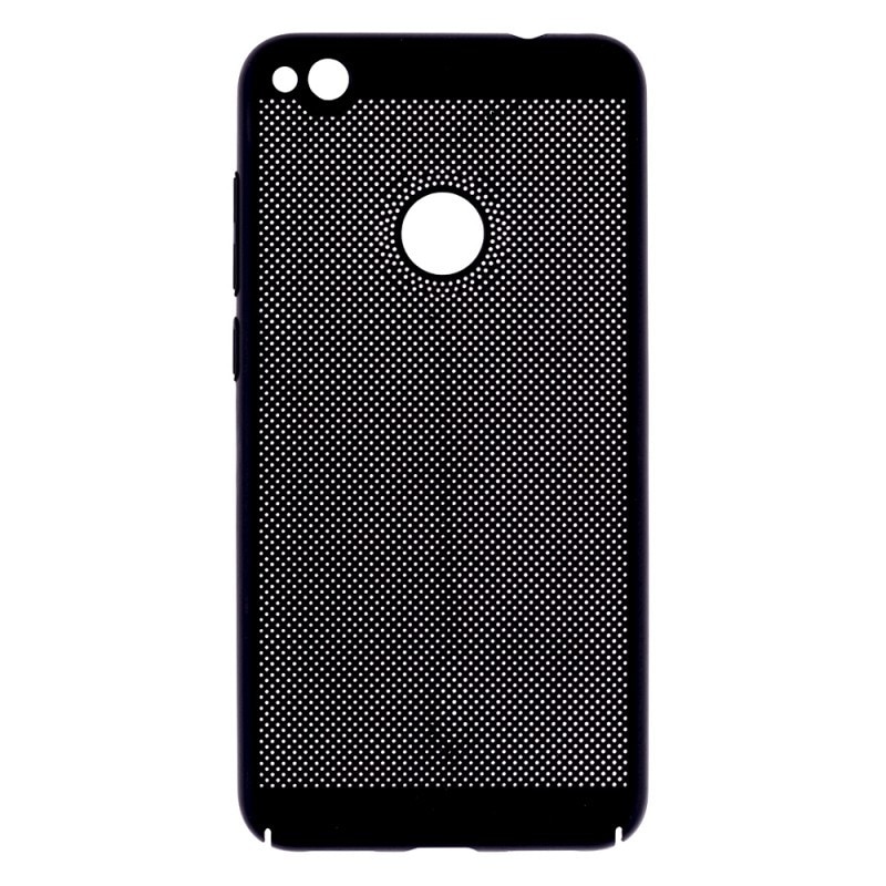 Husa spate EuroCELL Air cu perforatii pentru Huawei P8 Lite 2017, negru