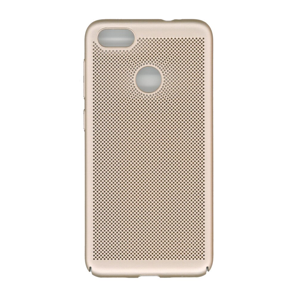 Husa spate EuroCELL Air cu perforatii pentru Huawei P9 Lite Mini/Y6 Pro 2017,auriu