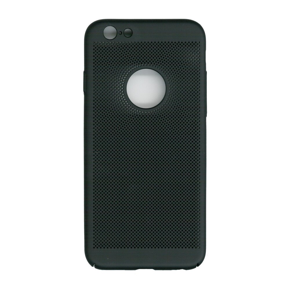 Husa spate EuroCELL Air cu perforatii pentru iPhone 6 Plus, negru