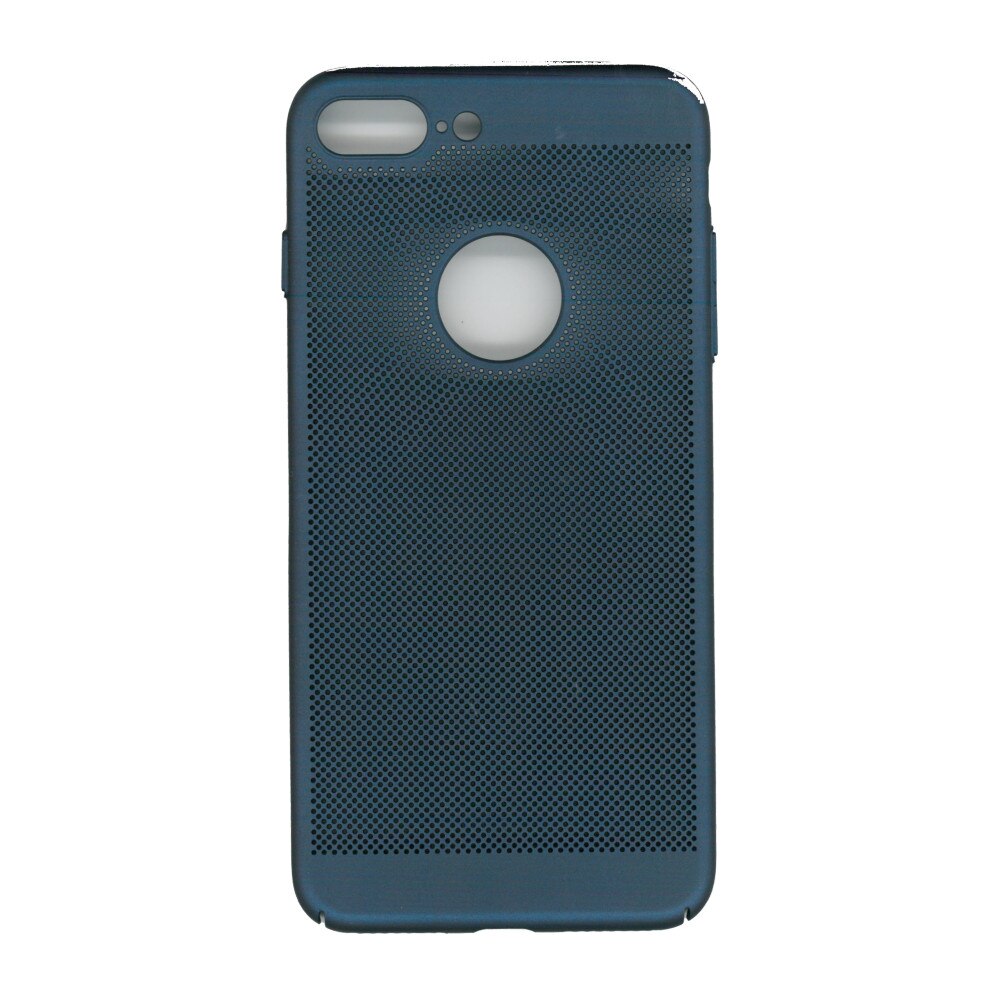 Husa spate EuroCELL Air cu perforatii pentru iPhone 7 Plus, albastru