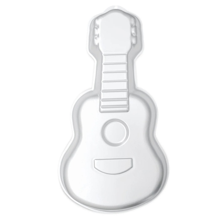 Tava copt aluminiu, chitara, 43.5x23.5x5.2cm
