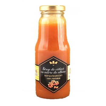 Sirop de catina cu miere de albine 300 ml nepasteurizat natural Sirop de catina cu miere de albine 300 ml nepasteurizat natural