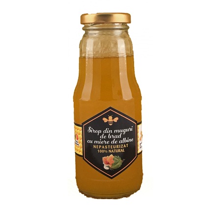 Sirop Din Muguri De Brad Cu Miere De Albine 300 Ml Nepasteurizat Natural Emag Ro