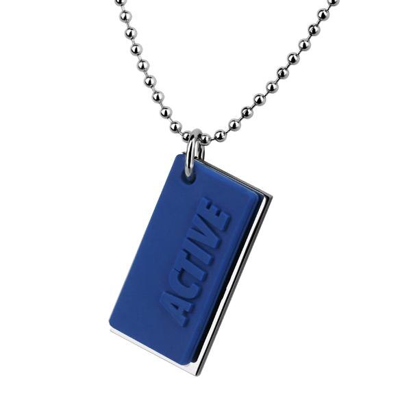 Pandant otel placuta de identificare ACTIVE - BeSpecial