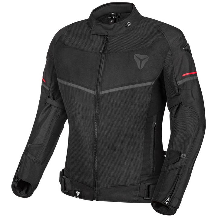 Geaca din textil pentru femei SECA STREAM EVO GREY LADY BLACK, 48/4XL