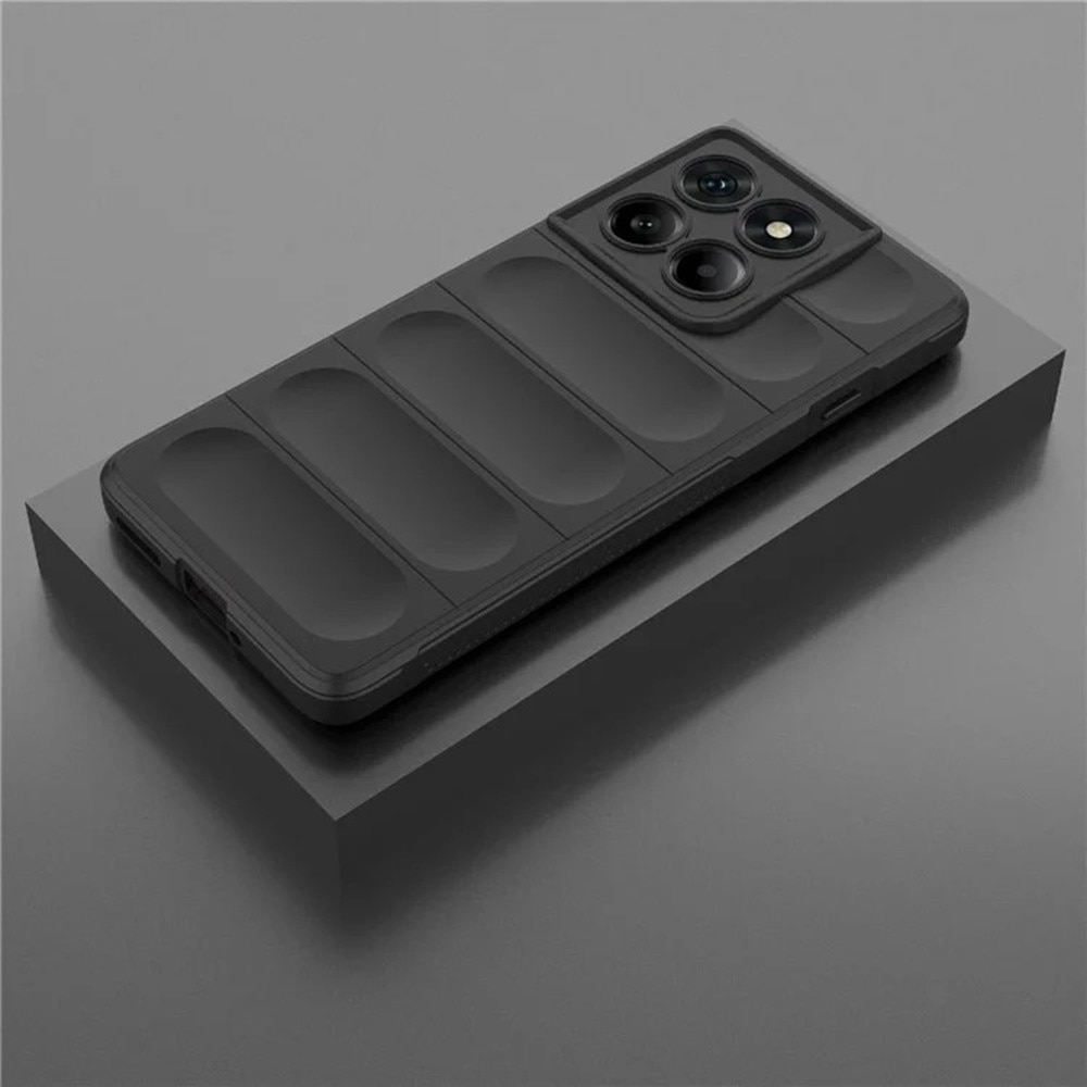 Husa antisoc pentru Motorola Edge 60 Pro, Accesorio Magic Shield, Negru