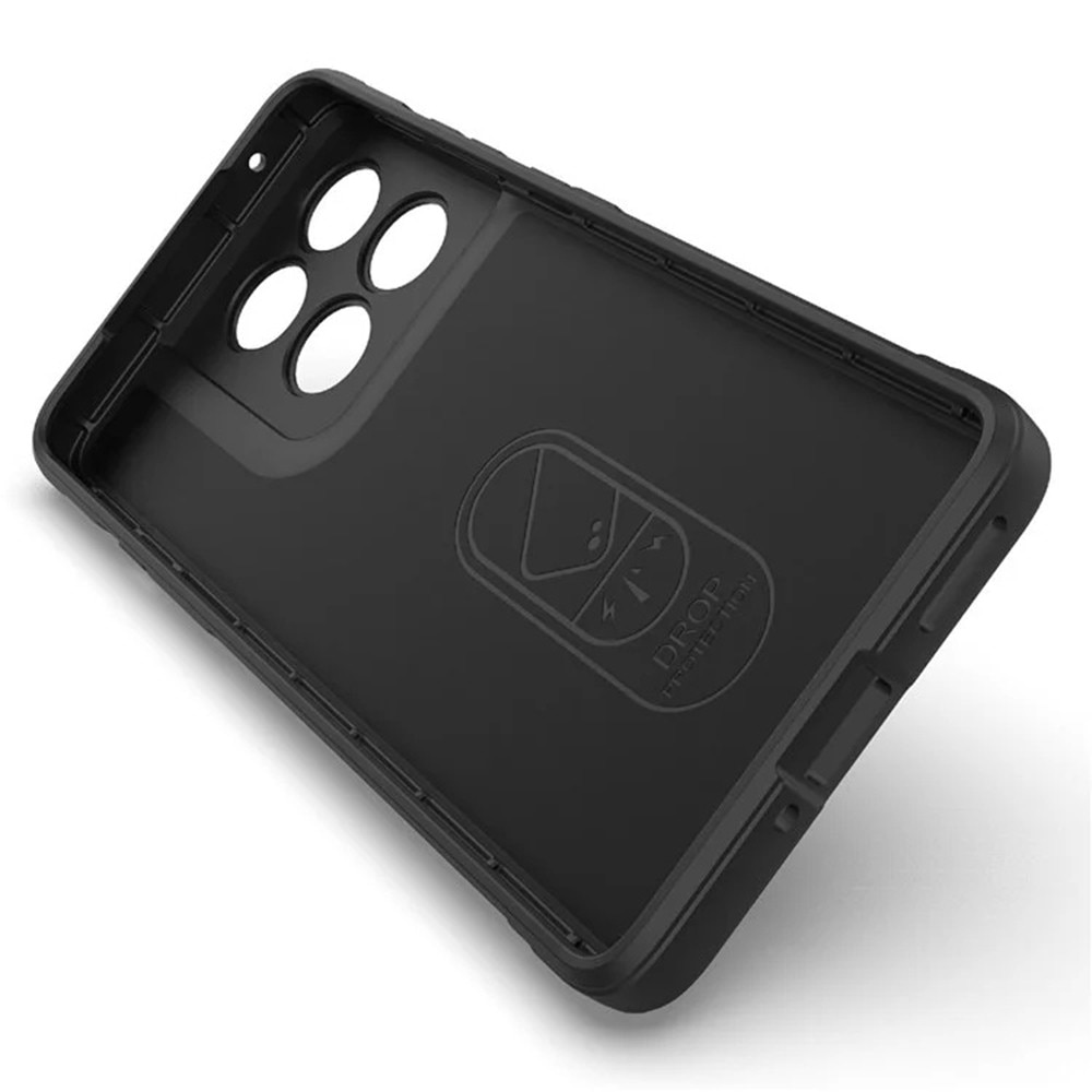 Husa antisoc pentru Motorola Edge 60 Pro, Accesorio Magic Shield, Negru