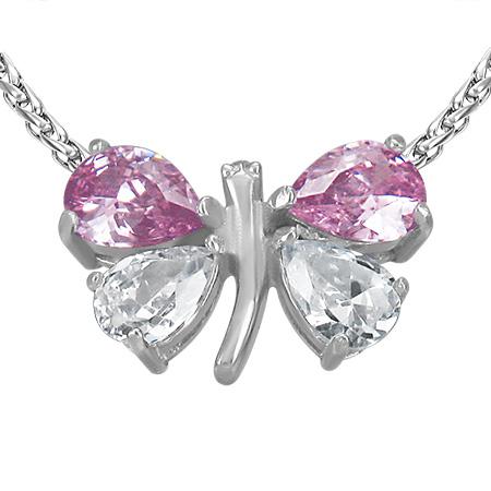 Pandant otel inox in forma de fluturas