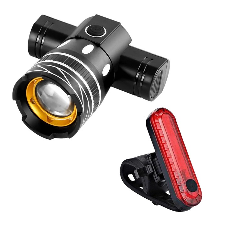 LED фенерче, алуминий, 3 режима на осветление, 150 лумена, 14x9x7.5 см