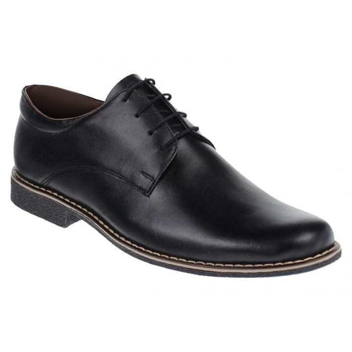 Pantofi albi barbati casual din piele naturala PANBOX Marimea 44