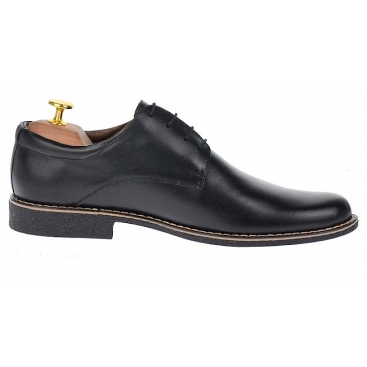 Pantofi albi barbati casual din piele naturala PANBOX Marimea 44