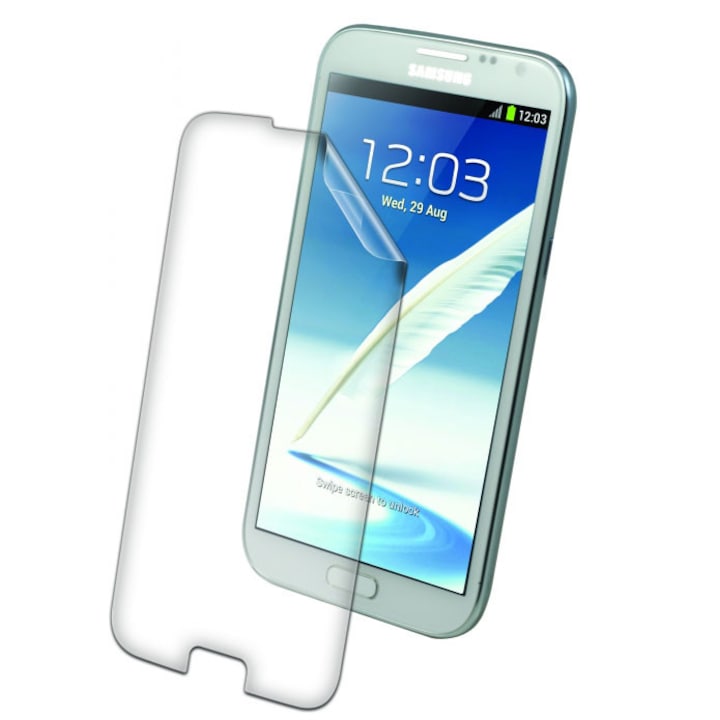 Протектор invisibleSHIELD за Samsung Galaxy Note II (N7100) (предна част)