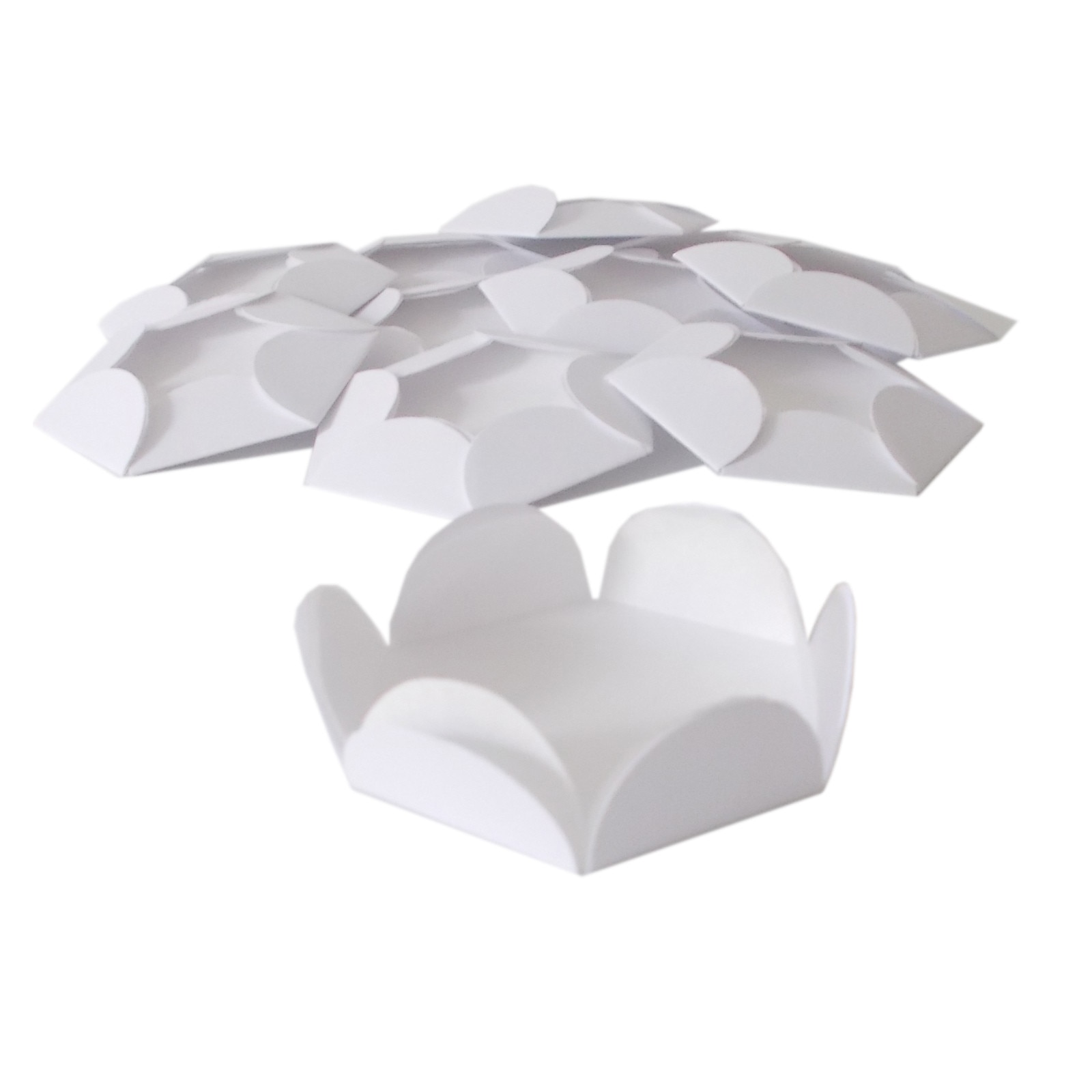 Chese albe cupcake candy bar set 14 buc