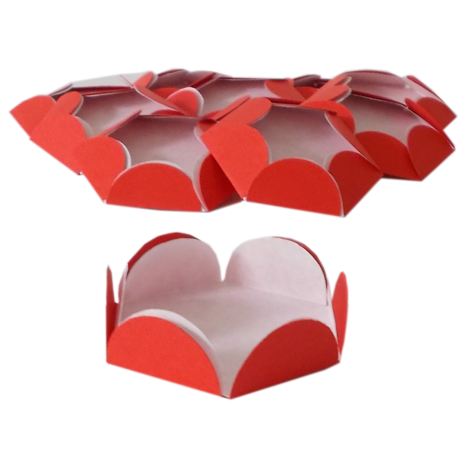 Chese rosii cupcake candy bar set 14 buc