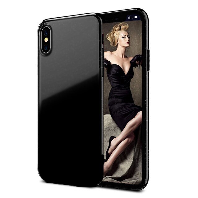 Husa telefon Apple Iphone 10, Iphone X ofera protectie Ultrasubtire Silk Black