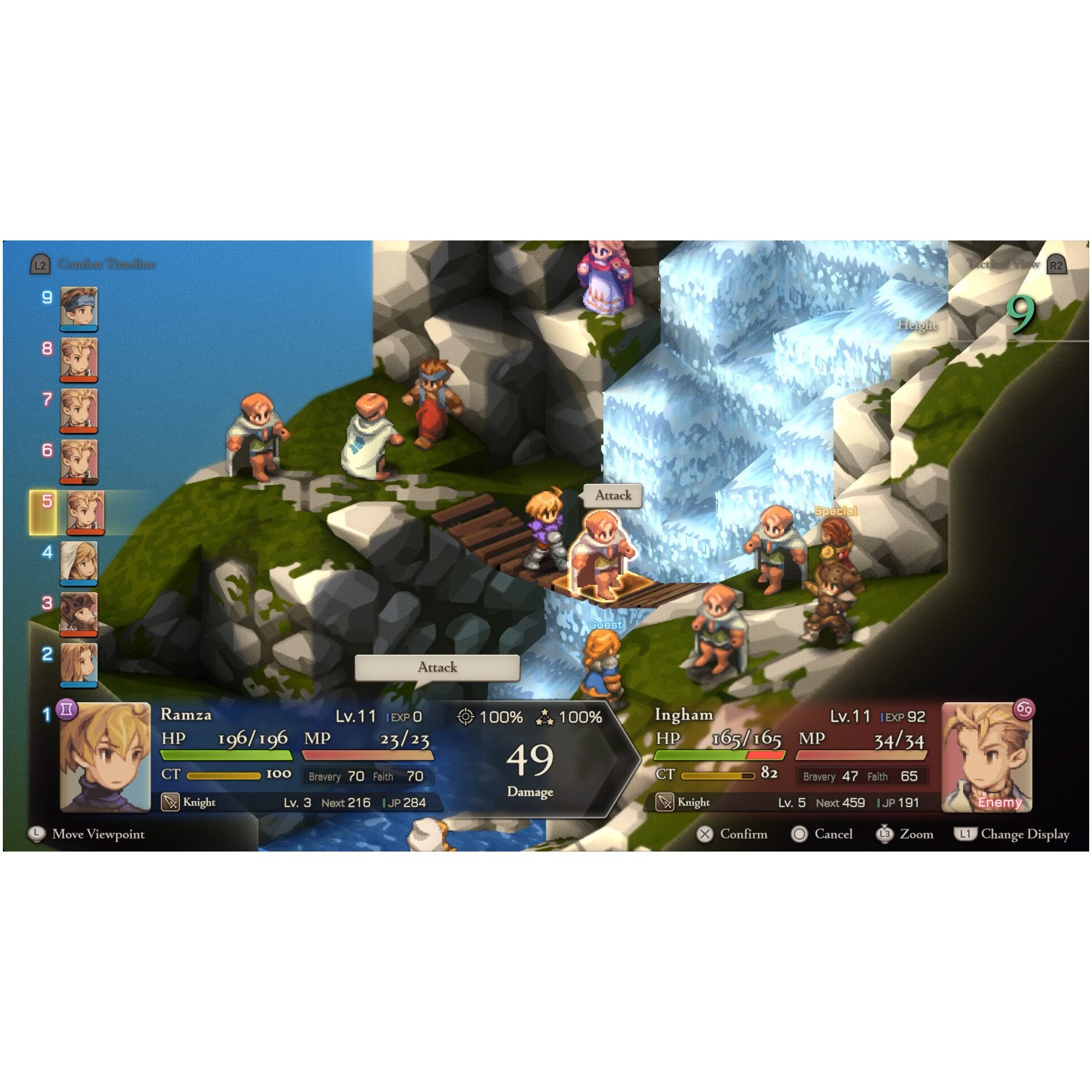 Joc Final Fantasy Tactics - The Ivalice Chronicles pentru Nintendo
