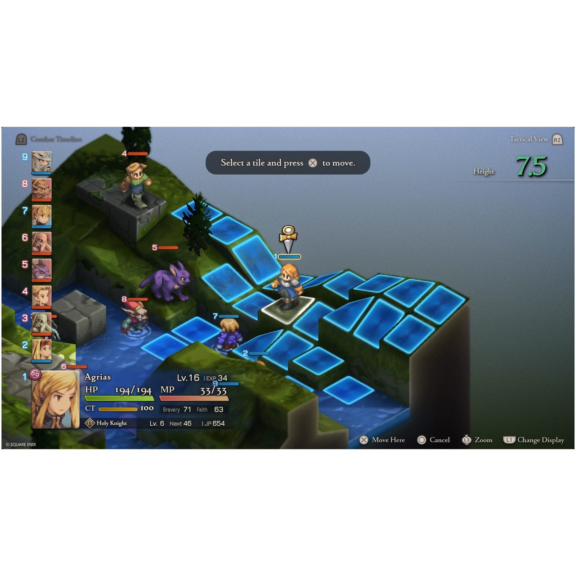 Joc Final Fantasy Tactics - The Ivalice Chronicles pentru Nintendo