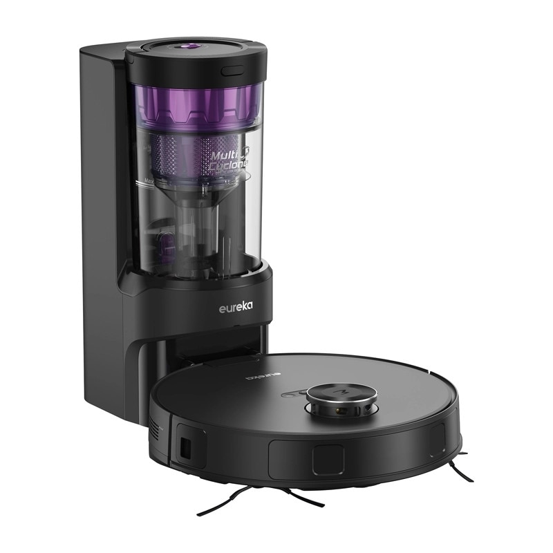 Aspirator robot, Eureka E20 Plus, creare harta, negru, 35x9.7cm