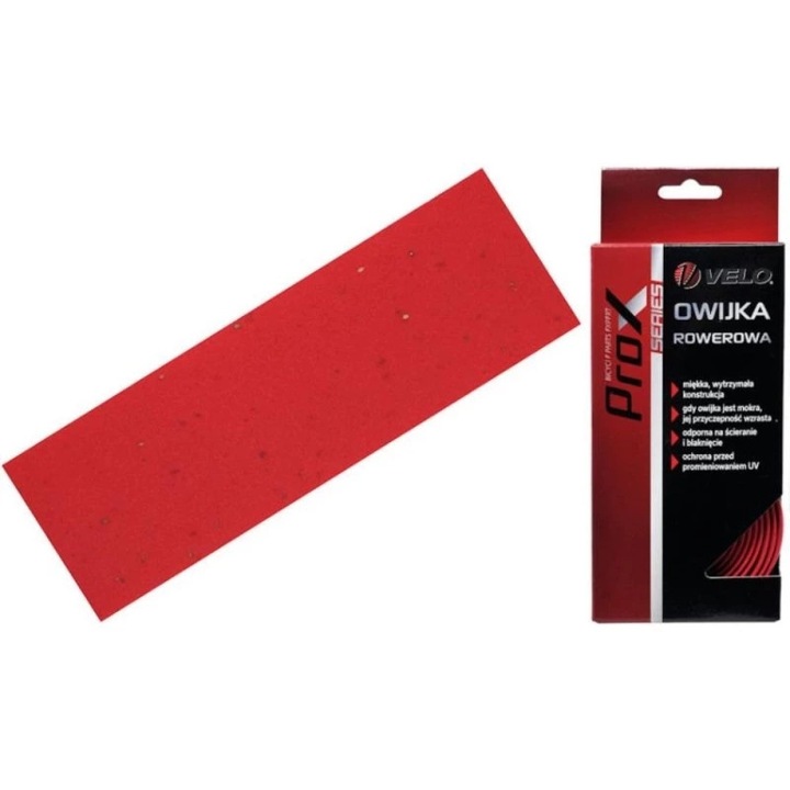 Ghidoline ProX szett, 2 darab, 160cm, piros, országúti kerékpárhoz