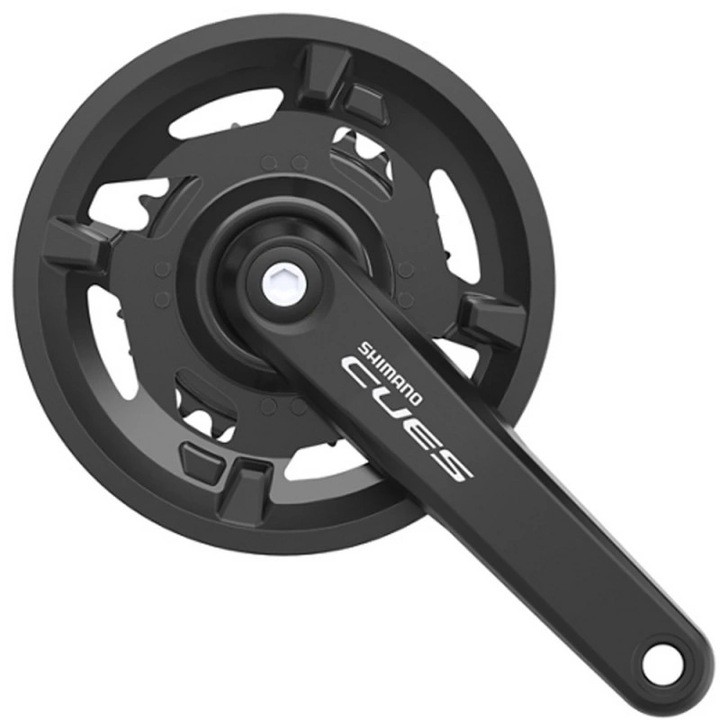 Angrenaj bicicleta Shimano, CUES FC-U4000-2, 40-26T, 175mm, negru